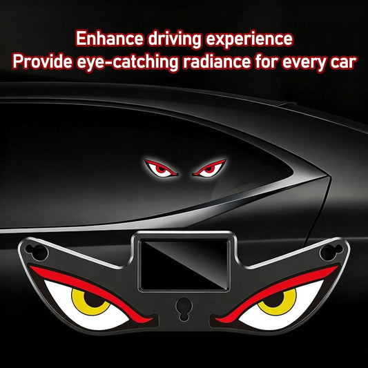 Demon Eye Solar Car Window LED Light