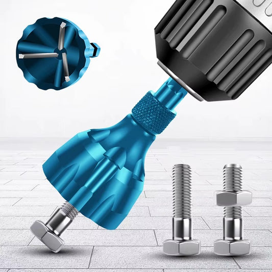 Alloy Outer Circle Chamfering Tool Screw Trimming and Deburring Tool Three Blade Chamfering Stainless Steel Knife Blade